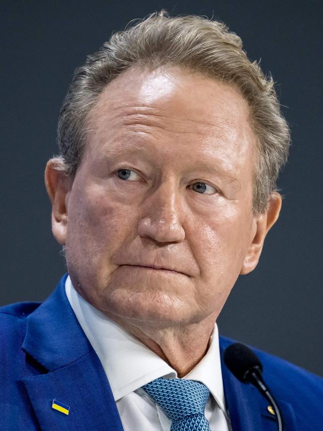 Andrew Forrest. Picture: AFP