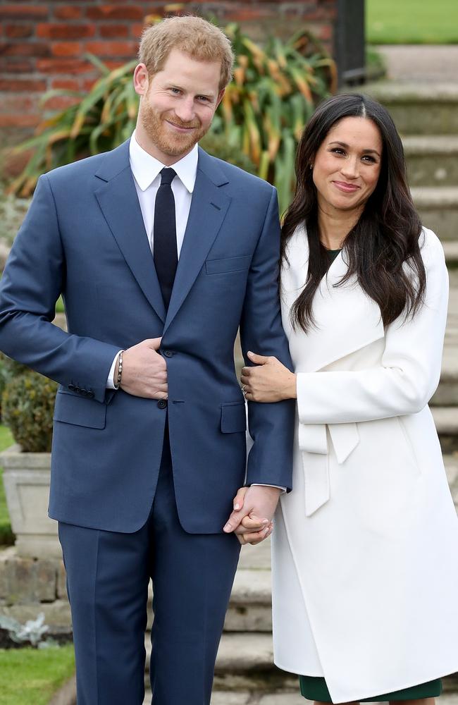 Prince Harry said he knew Markle was “the one” the first time he met her. Picture: Chris Jackson/Getty Images