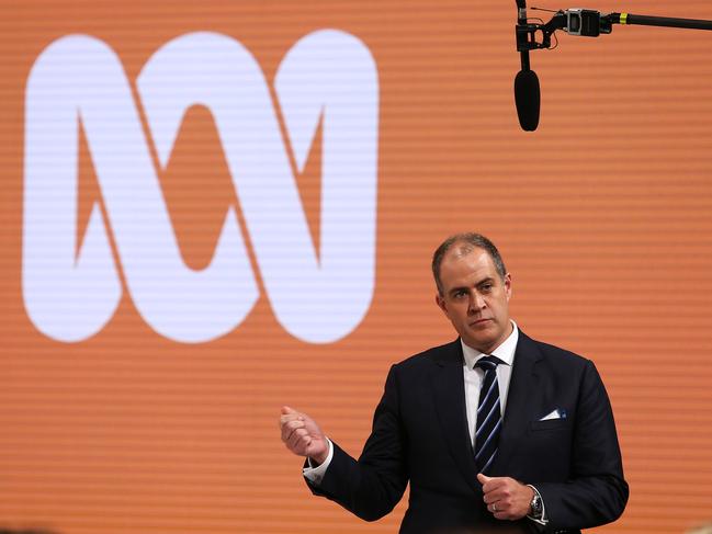 The ABC’s acting managing director, David Anderson. Picture: The Australian
