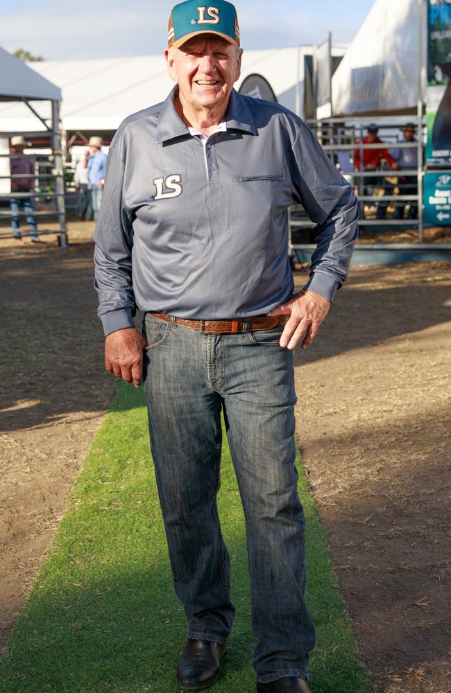 Vanessa Challacombe's clothing line Little Spurs being modelled during Beef Week 2024.