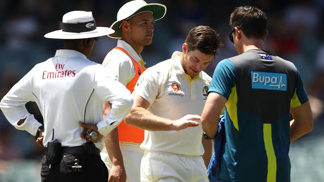 Tim Paine’s injury was a cause for concern. (Ryan Pierse/Getty Images)