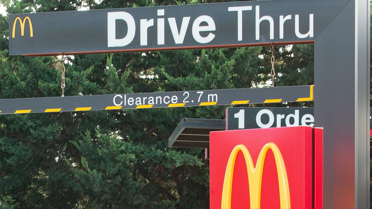 A McDonald’s “Drive Thru”. Generic image.