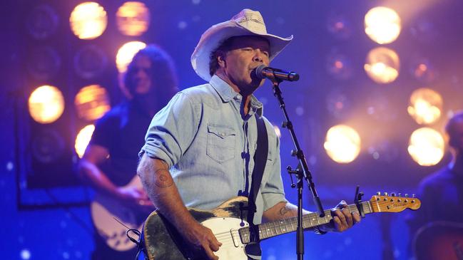 Troy Cassar-Daley will headline in Tamworth at the 2025 festival. Here he performs during the 2024 ARIA Awards at Hordern Pavilion on November 20, 2024 in Sydney, Australia. Picture: Nina Franova/Getty Images