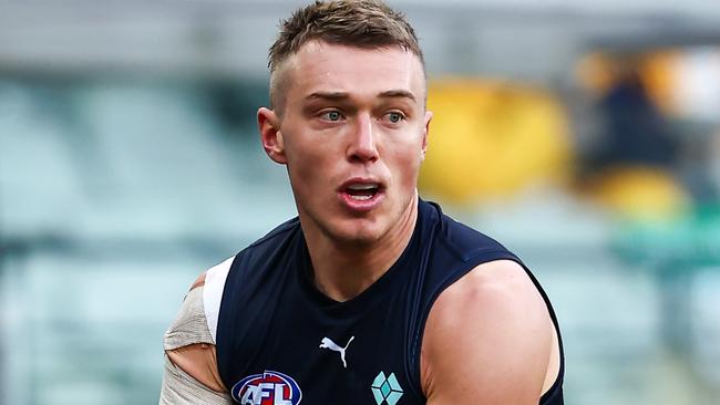 Will Patrick Cripps play against Collingwood? Picture: Getty Images