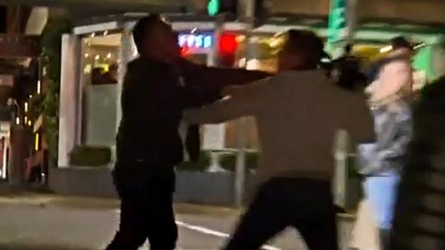 John Barilaro was allegedly involved in an altercation with a videographer in Manly.