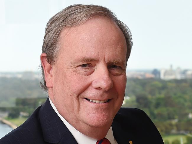 *Embargoed and to be published on January 1* Peter Costello in his office in Melbourne. National Archives will release the 20-year Cabinet papers. *Embargoed and to be published on January 1*. Picture: Josie Hayden