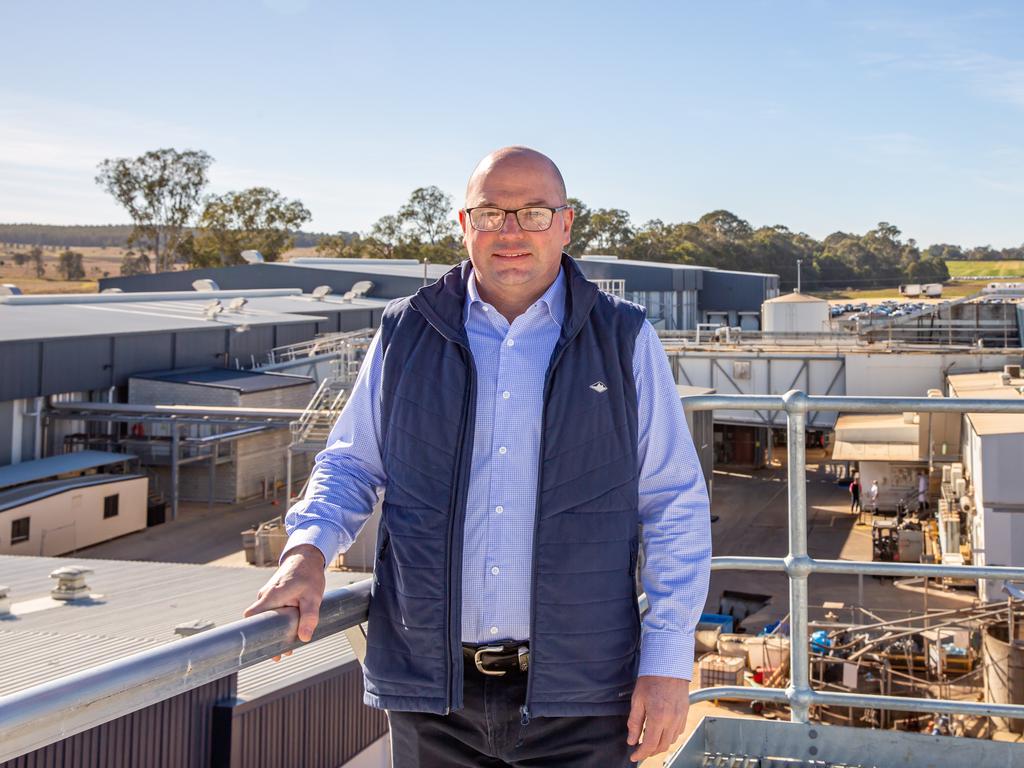 SunPork Group managing director Robert van Barneveld at the Kingaroy Swickers facility which has undergone a $62 million expansion.