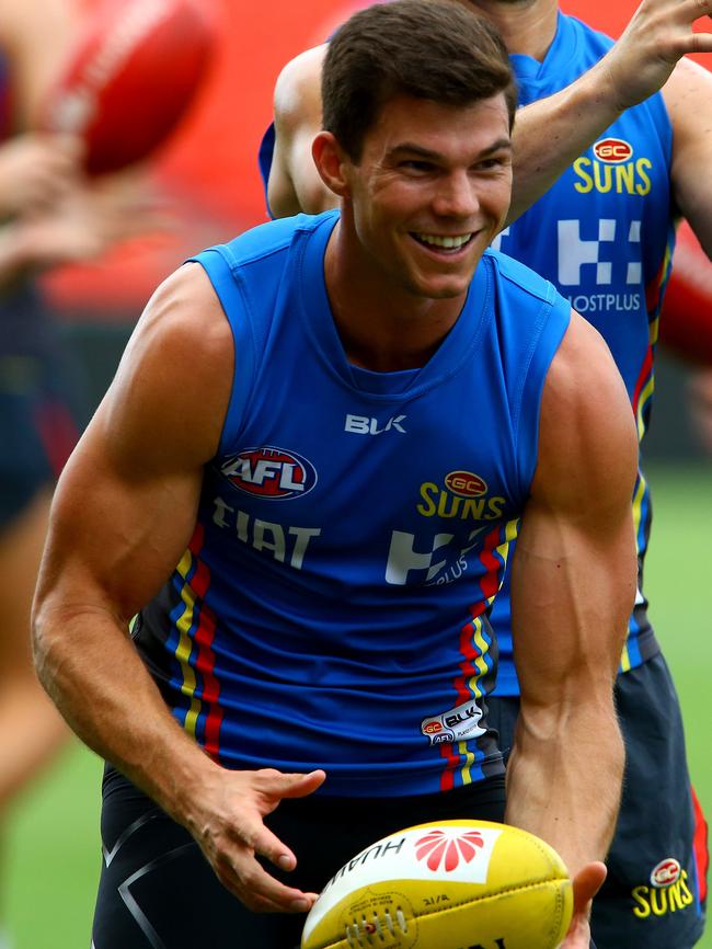 Speculation also surrounds the future of gun midfielder Jaeger O'Meara. Picture: David Clark