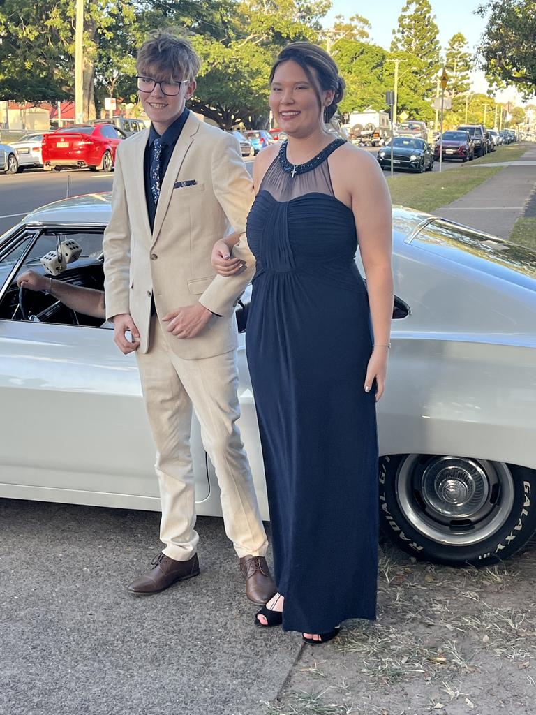 The students of Maryborough State High School celebrate their formal.