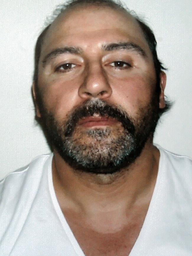 Notorious drug kingpin Tony Mokbel. Picture: Greek Police / AFP