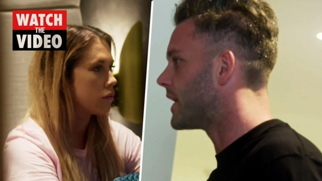 Jake and Bec disagree over words said in an argument (Married at First Sight)