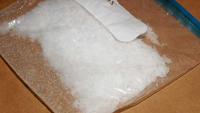 80g of ice has been seized in Miriam Vale overnight. Picture: QLD Police