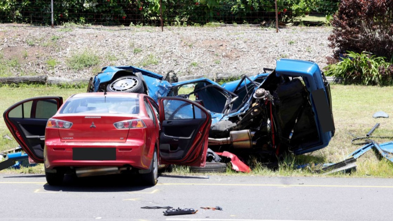 Horrific scenes as boy, 4, and man killed in Brisbane crash