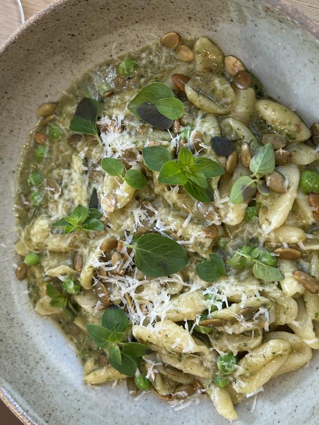 Botanic Lodge’s orecchiette. Picture: Anna Vlach