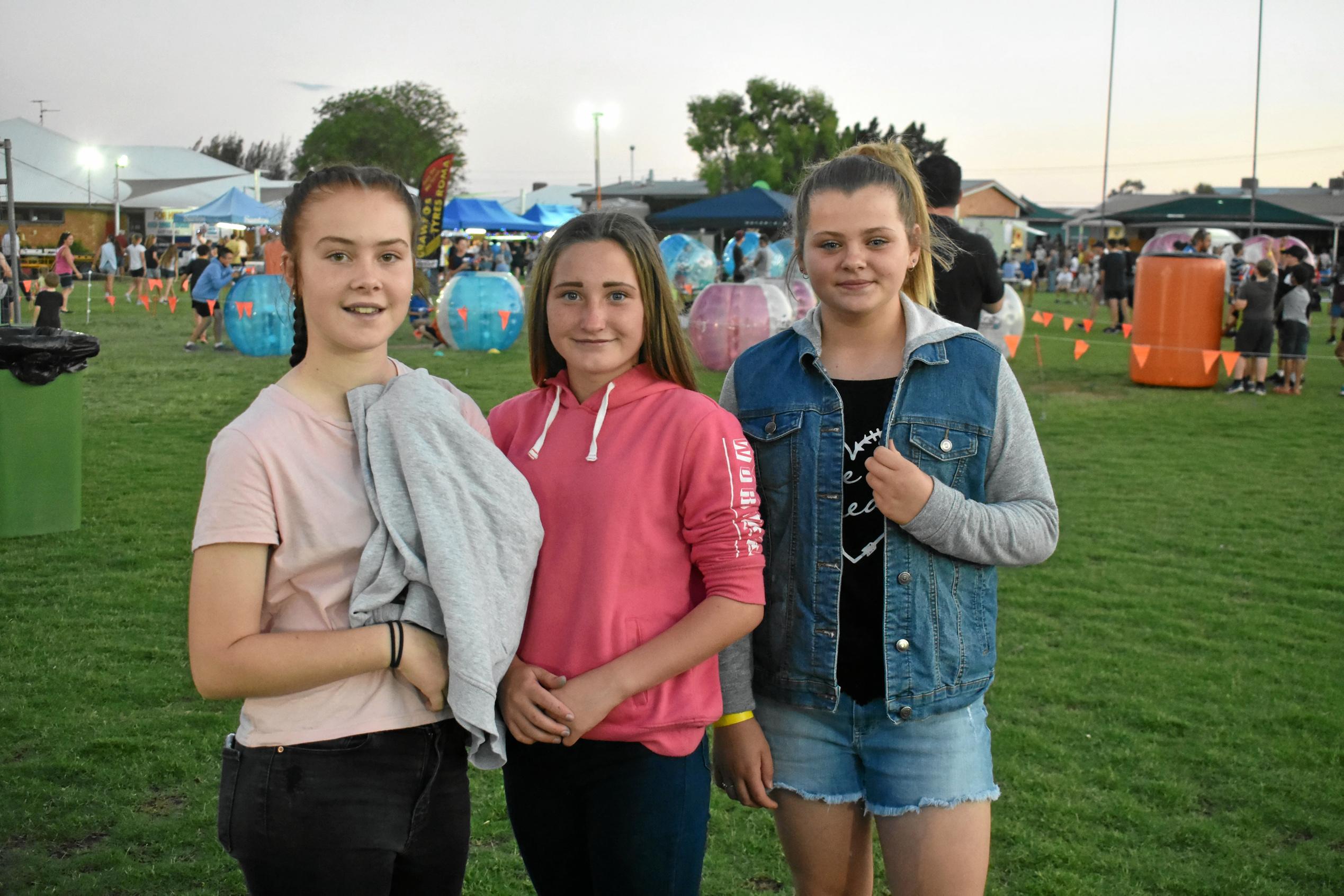 Fun times at the St John's Moonlight Fair on Friday night. Picture: Jorja McDonnell