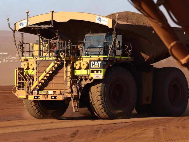 ON HOLD : Embargoed for The Daily telegraph. 15.8.2024 The Christmas Creek mine is an iron ore mine located in the Pilbara region of Western Australia, 61 km south-south-west of Nullagine. Picture: Rohan Kelly