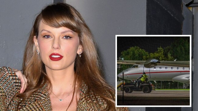Taylor Swift has arrived in Australia. Picture: