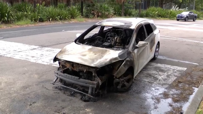 Pregnant woman rescued from Eastern distributor car fire