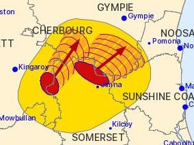 Storm warnings current for parts of south-east Queensland