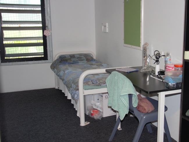 A room inside the South Coast Correctional Centre. Picture: Madeline Crittenden