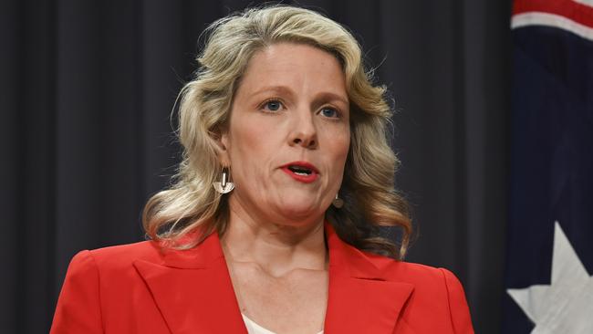 Home Affairs Minister Clare O’Neil says Labor will introduce preventive detention regime for released asylum seeker cohort. Picture: NCA NewsWire