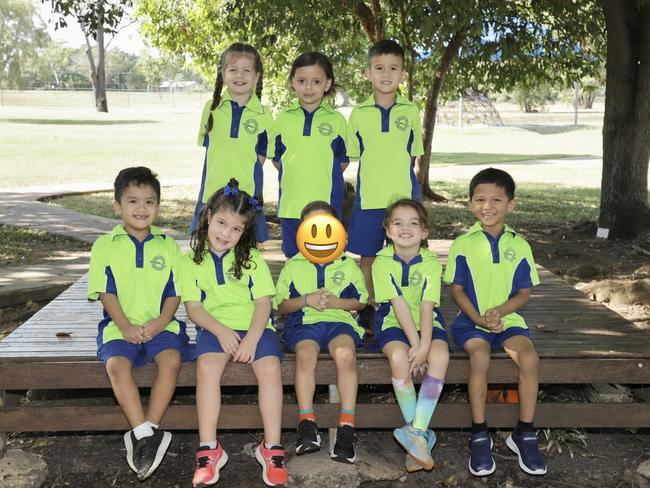 02/09/2024 - Wagaman Primary School, T/1 CollingBack row: Hayley Grieve, Rahima Zeineddine, Jagger RaharjoFront row: Liam Valerio, Zara Hearn, S. Y, Lexi Hodgson, Heric Poudel Picture: Wagaman Primary School