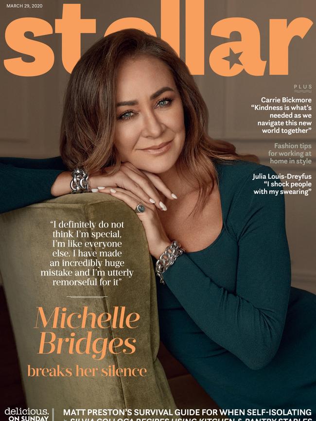 Michelle Bridges is the cover star for this Sunday’s Stellar.