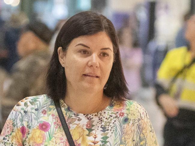 19-12-2023 - Beleaguered NT Chief Minister Natasha Fyles flying out of Sydney on Tuesday. Picture: Liam Mendes / The Australian