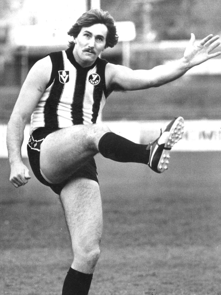 Dad Craig Stewart played 115 for Collingwood and 35 for Richmond.