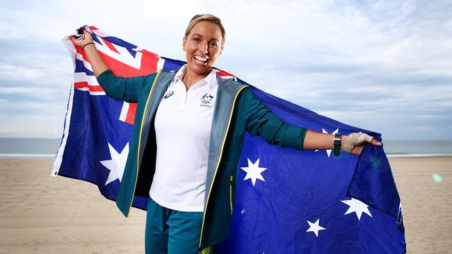 Aspiring Olympian Sally Fitzgibbons. Picture: Adam Head