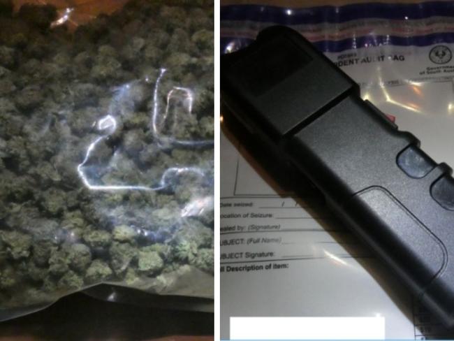Drugs taken from Thebarton businesses artwork