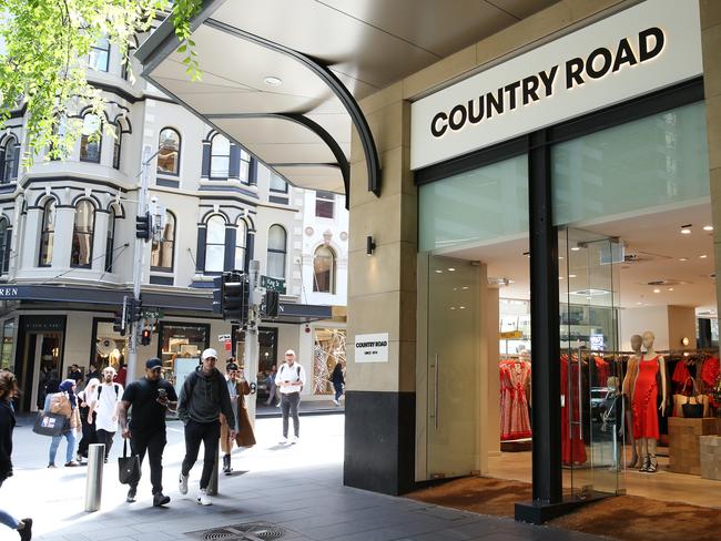 10/10/2024. Country Road flagship stores is Sydney's CBD. Britta Campion / The Australian