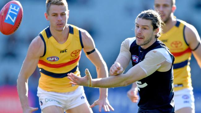 Could Bryce Gibbs become a Crow yet? Picture: AAP