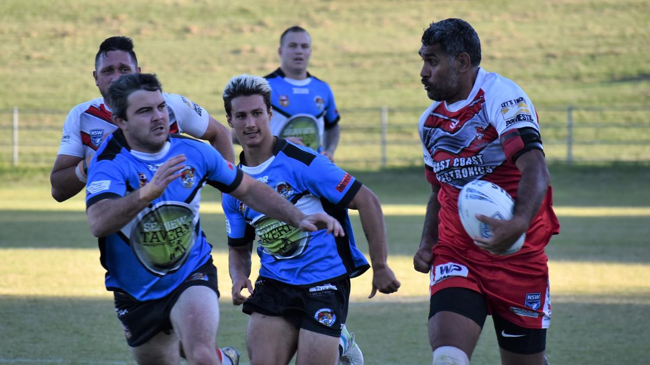 South Grafton Rebels v Woolgoolga RLC at McKittrick Park, South Grafton (April 24, 2021)