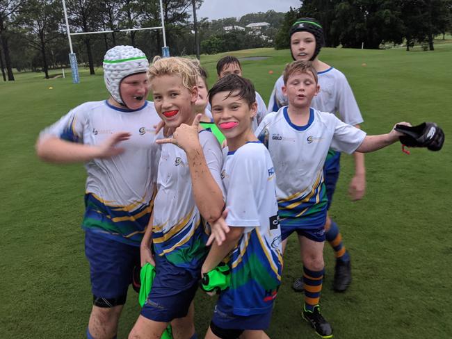 Gold Coast Academy of Sport rugby program. Photo: GCAS