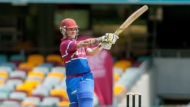 Mitchell English (pictured batting for Mackay-Whitsunday) had several entries in our top 50.