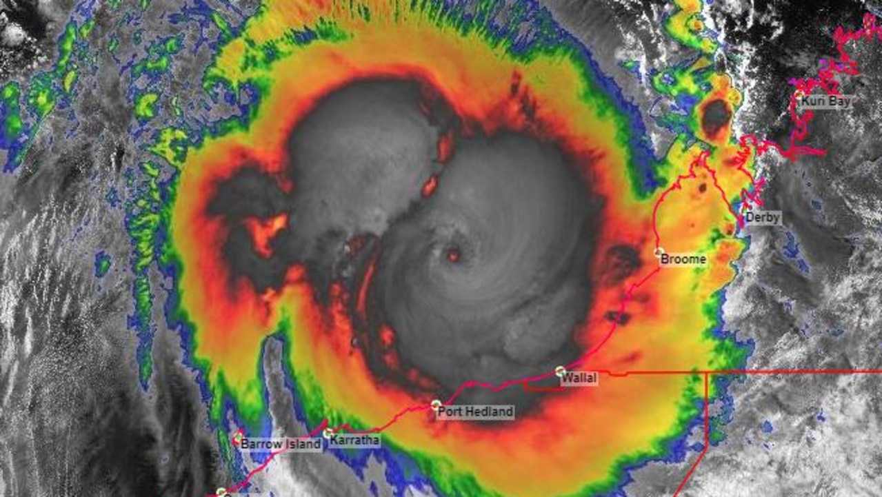 Ilsa made landfall about midnight Friday as it smashed Pardoo as a category 5 system.