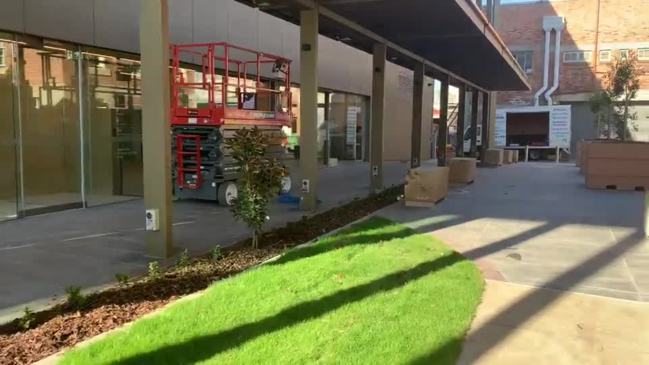 Rockhampton Museum of Art restaurant under construction