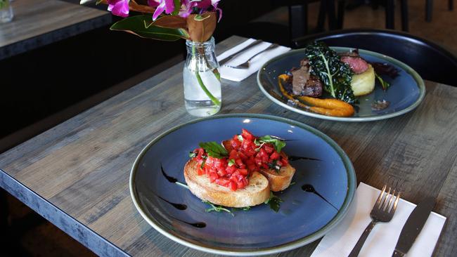 Patio@Putney has a pleasant, contemporary interior. Picture: Virginia Young
