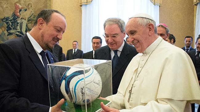 Pope Francis warns against money in soccer | The Advertiser