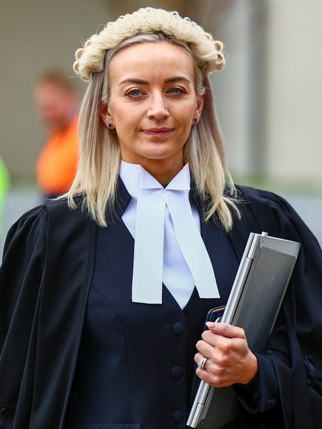 Junior counsel Skye Jerome. Picture: NCA NewsWire