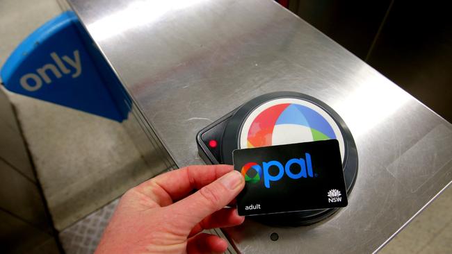 Under the scheme, commuters use their Opal cards to activate free parking, with others forced to pay.