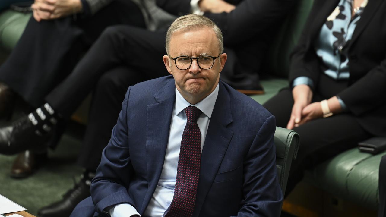 Prime Minister Anthony Albanese’s government is grappling with much worse than expected economic forecasts for Australia. Picture: Martin Ollman/Getty Images