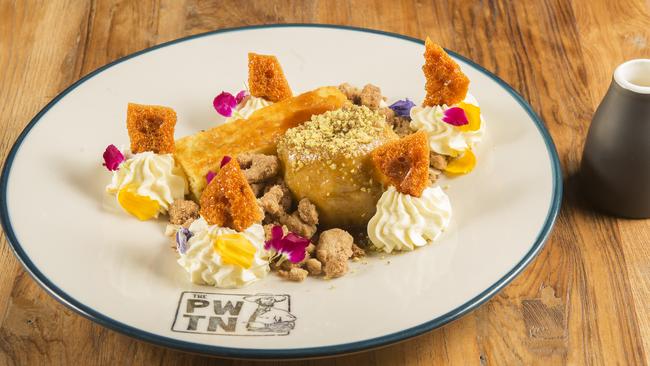 Desserts are OTT including this one called the OMG. Pictures: Rob Leeson