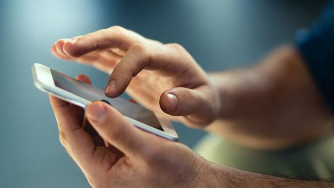 School principal Stuart Meade says students are having more conversations after the introduction of the phone policy. Picture: istock