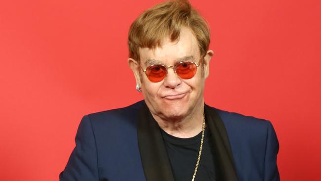 LOS ANGELES, CALIFORNIA - MAY 27: (EDITORIAL USE ONLY) Honoree Elton John attends the 2021 iHeartRadio Music Awards at The Dolby Theatre in Los Angeles, California, which was broadcast live on FOX on May 27, 2021. (Photo by Phillip Faraone/Getty Images for iHeartMedia)