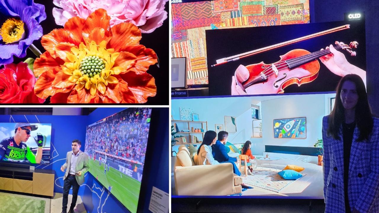 Samsung 2024 television range launch art