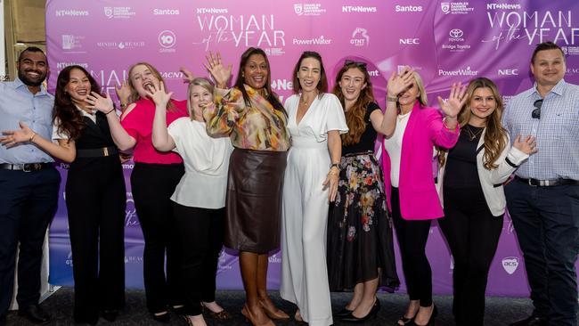 Bridge Toyota team at the 2025 NT News Woman of the Year. Picture: Pema Tamang Pakhrin