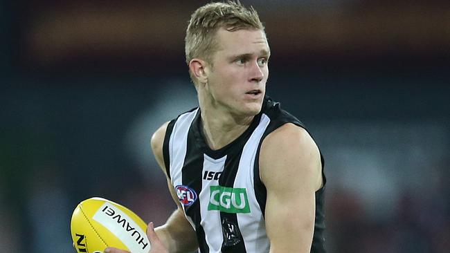 Jaidyn Stephenson has made a brilliant start to his time at the Magpies. Picture: Getty Images