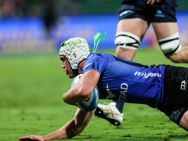 Mac Grealy finished off a long break. Picture: Travis Hayto/Getty Images